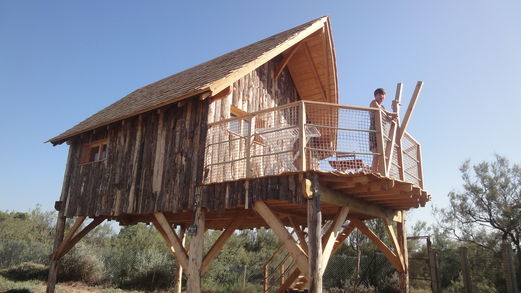 Camping Cte Vermeille : Cabane dans les airs, Languedoc Roussillon