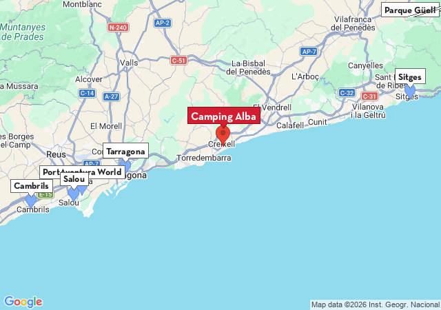 Mapa de ciudades para visitar