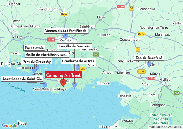 Mapa de ciudades para visitar