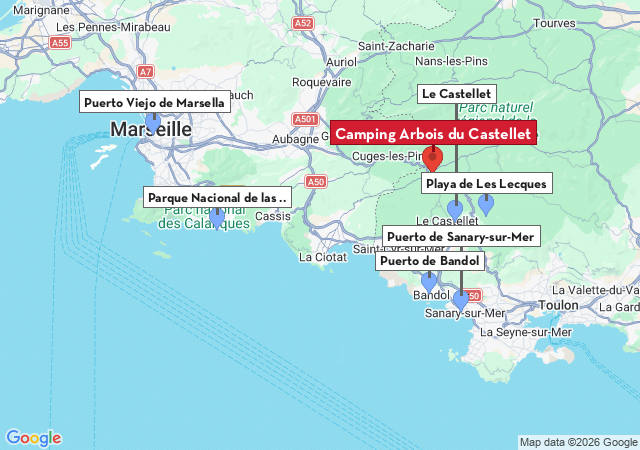 Mapa de ciudades para visitar