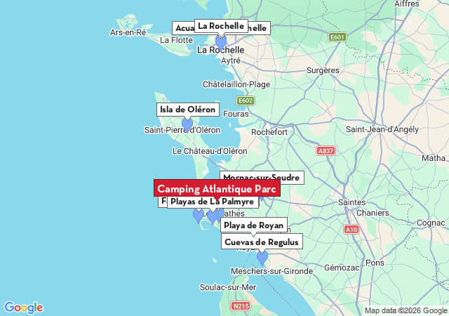 Mapa de ciudades para visitar