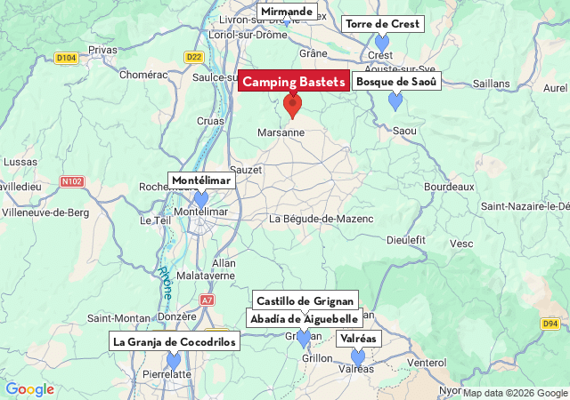 Mapa de ciudades para visitar