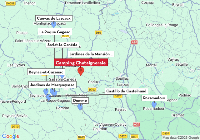 Mapa de ciudades para visitar
