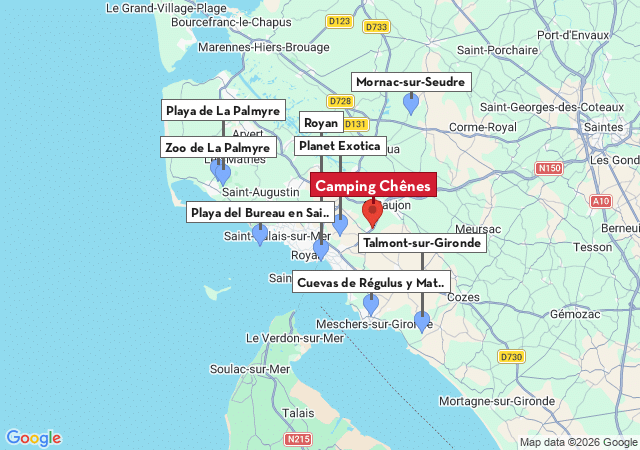 Mapa de ciudades para visitar