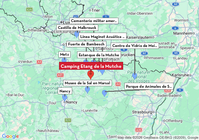 Mapa de ciudades para visitar