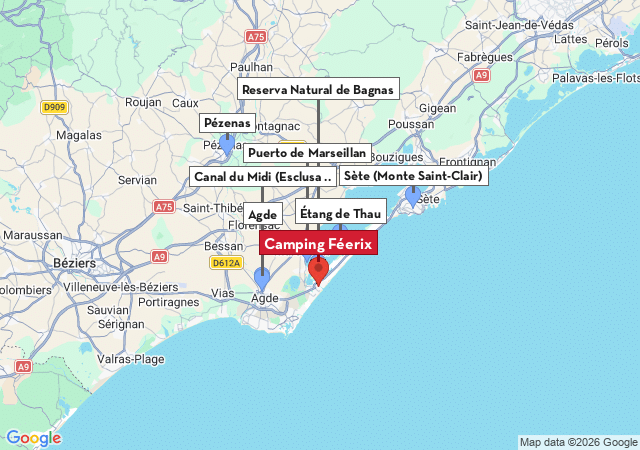 Mapa de ciudades para visitar
