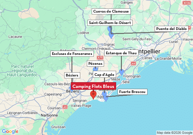 Mapa de ciudades para visitar