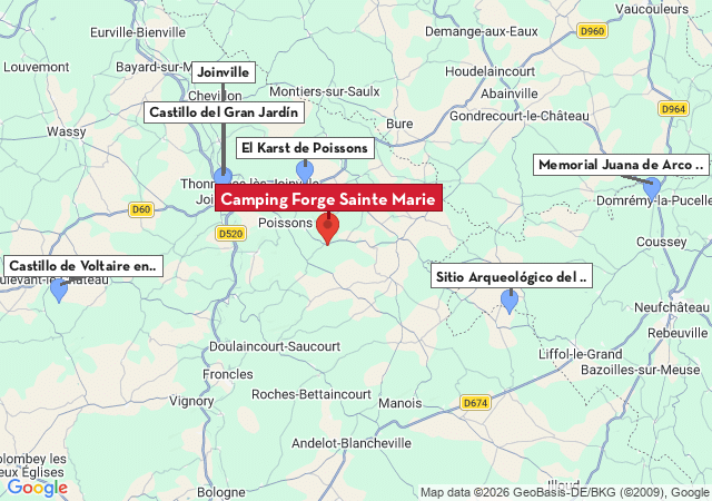 Mapa de ciudades para visitar
