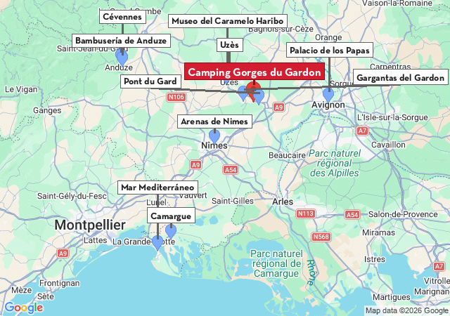 Mapa de ciudades para visitar