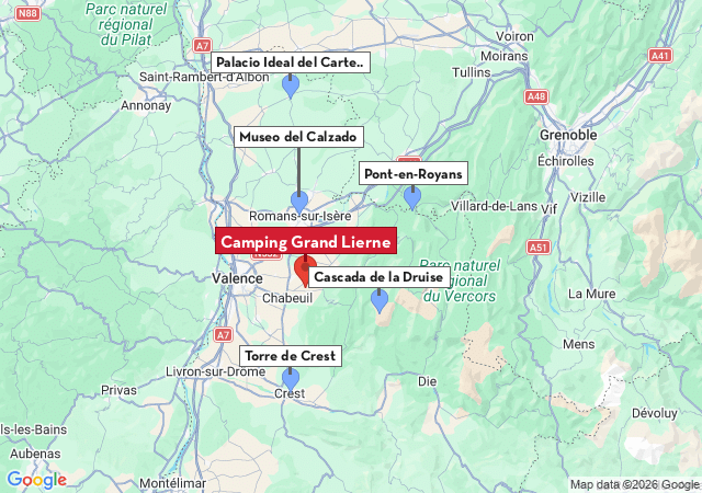Mapa de ciudades para visitar