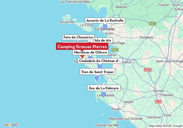 Mapa de ciudades para visitar