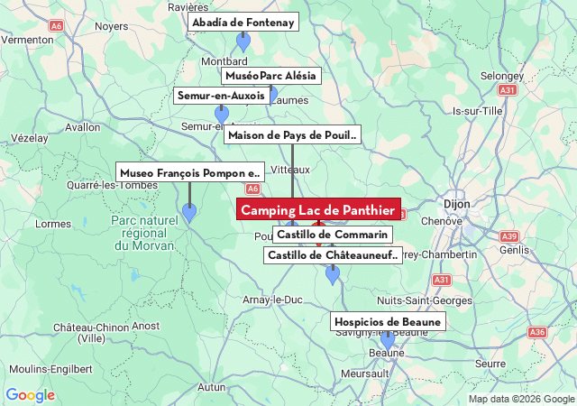 Mapa de ciudades para visitar