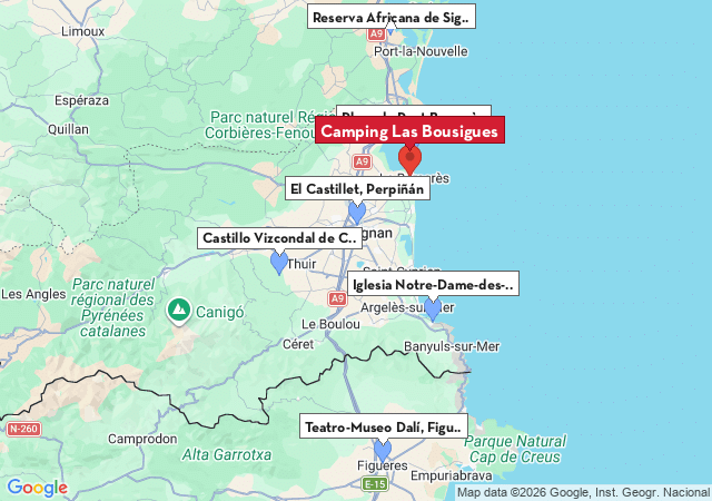 Mapa de ciudades para visitar