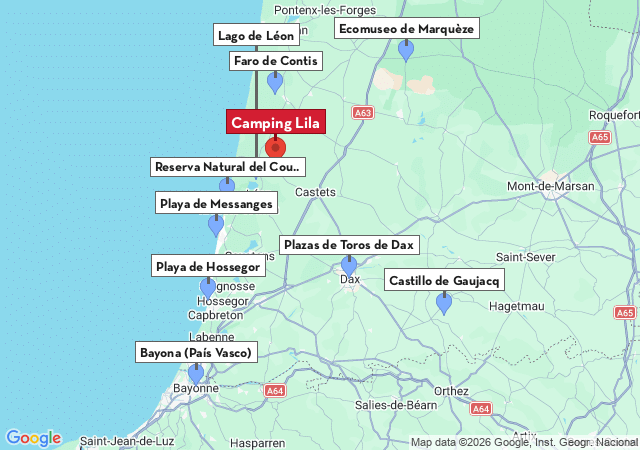 Mapa de ciudades para visitar