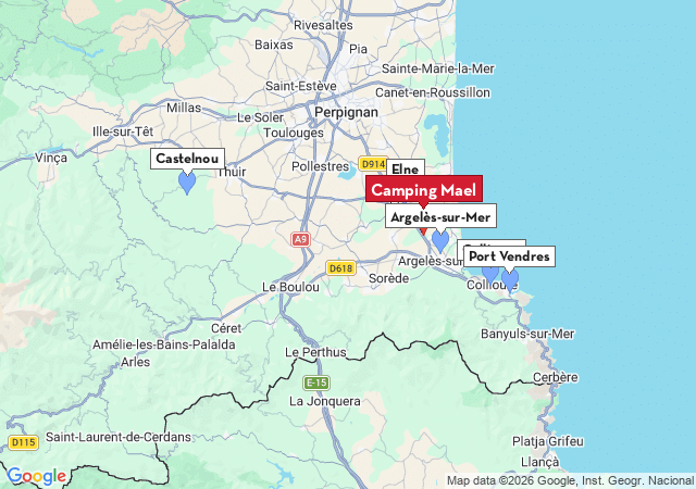 Mapa de ciudades para visitar