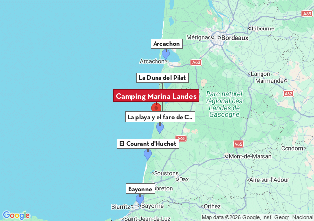 Mapa de ciudades para visitar