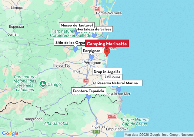 Mapa de ciudades para visitar