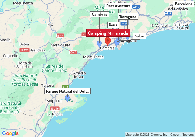 Mapa de ciudades para visitar