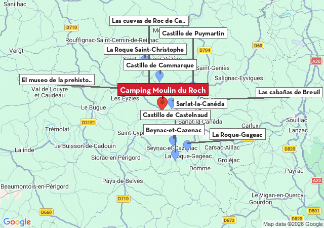 Mapa de ciudades para visitar