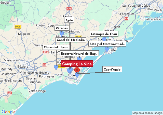 Mapa de ciudades para visitar