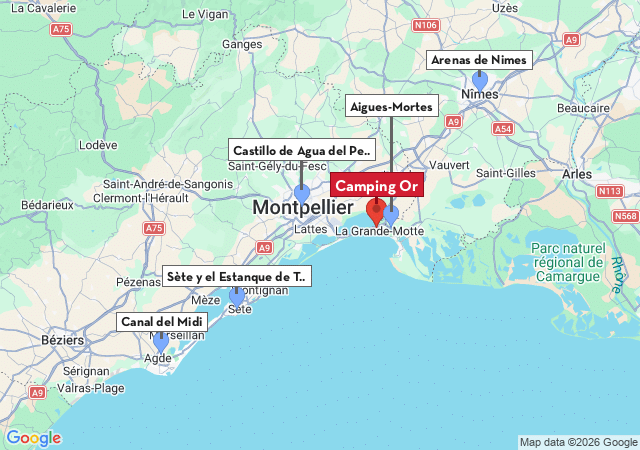 Mapa de ciudades para visitar