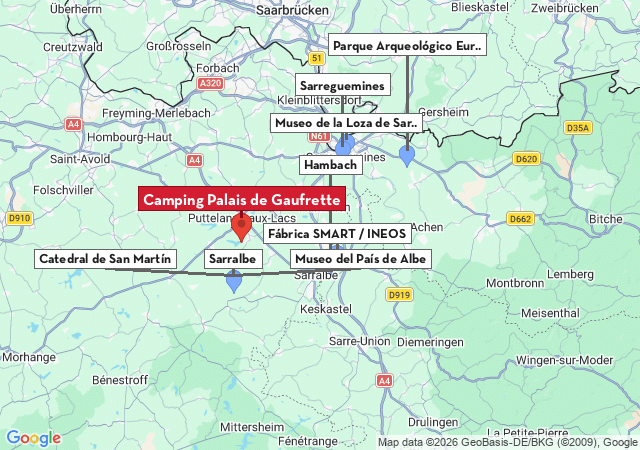 Mapa de ciudades para visitar