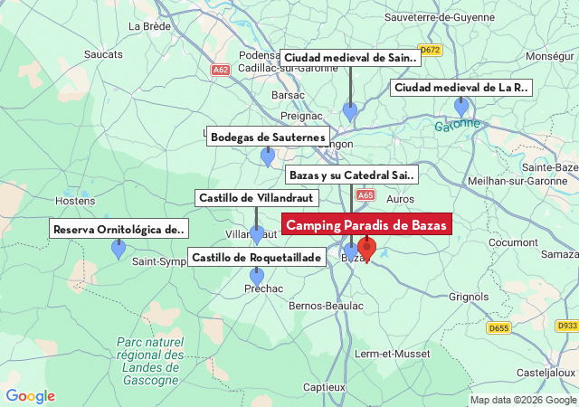 Mapa de ciudades para visitar