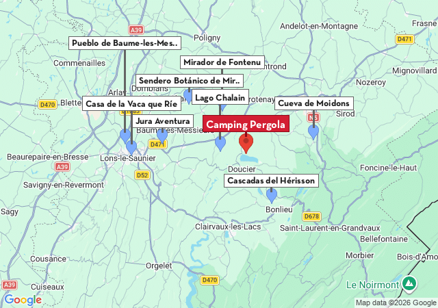 Mapa de ciudades para visitar