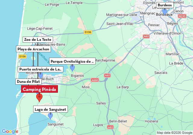 Mapa de ciudades para visitar