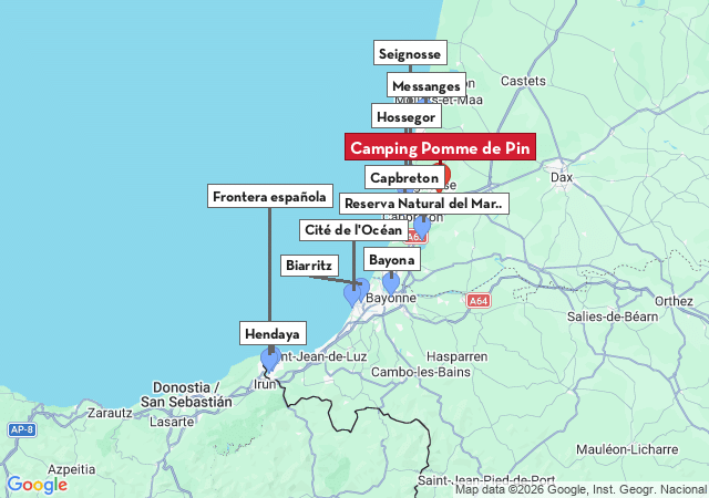 Mapa de ciudades para visitar