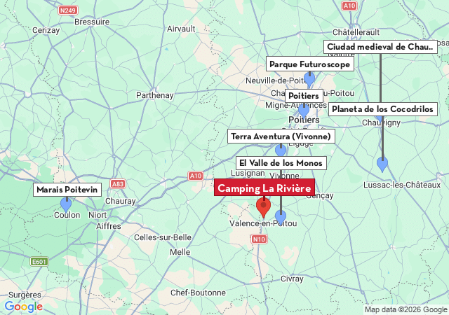 Mapa de ciudades para visitar