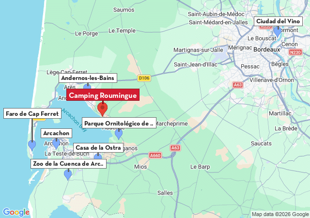 Mapa de ciudades para visitar