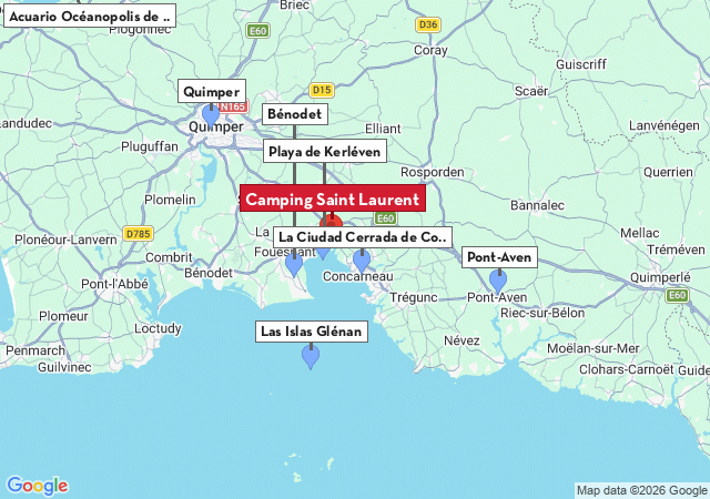 Mapa de ciudades para visitar