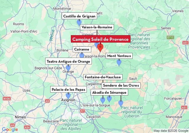 Mapa de ciudades para visitar