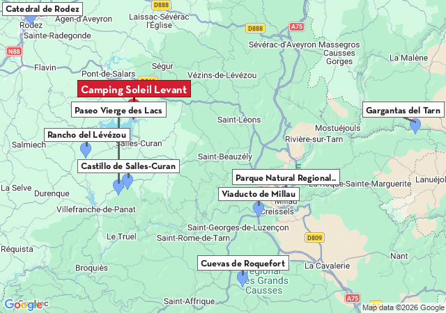 Mapa de ciudades para visitar