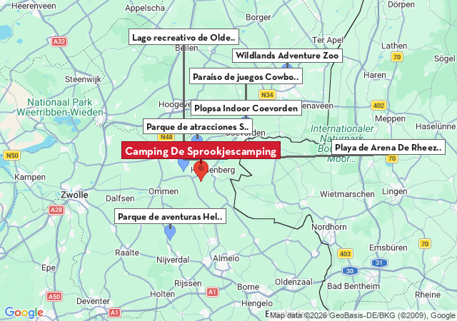 Mapa de ciudades para visitar