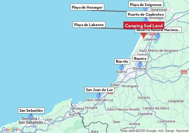 Mapa de ciudades para visitar