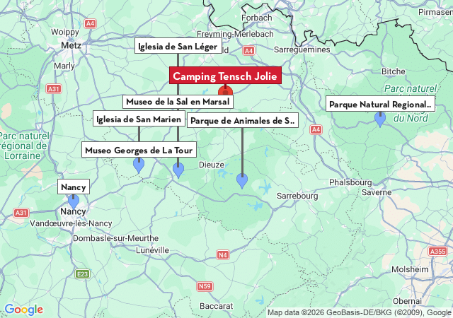 Mapa de ciudades para visitar