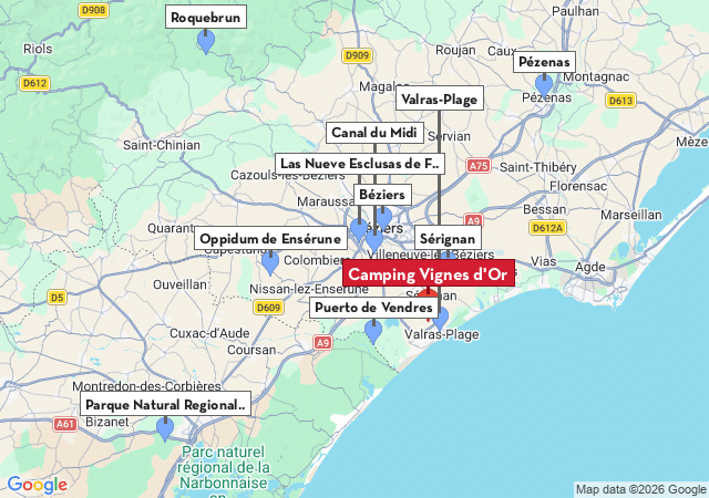 Mapa de ciudades para visitar