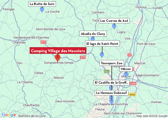 Mapa de ciudades para visitar