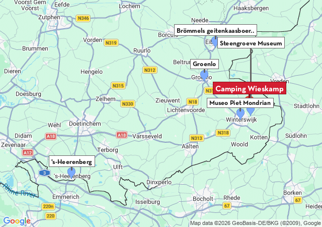 Mapa de ciudades para visitar