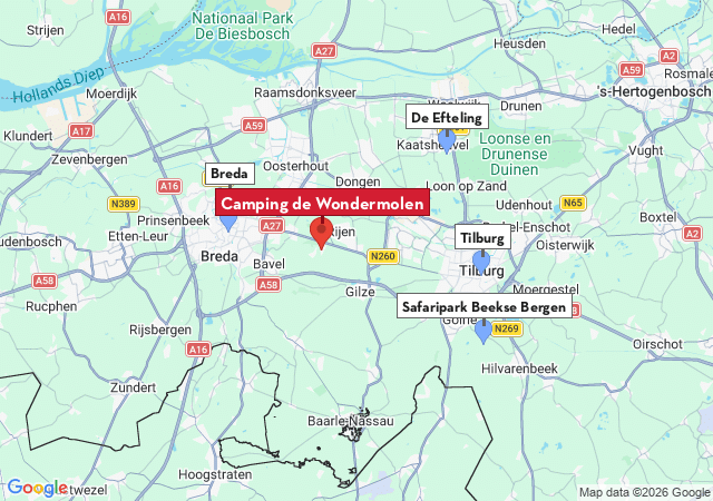Mapa de ciudades para visitar