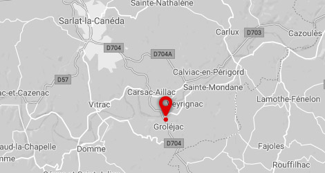 carte Camping granges