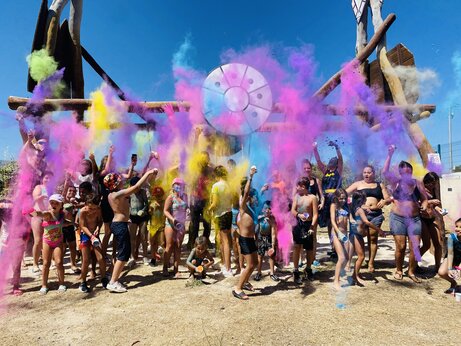 Animaci�n infantil en el camping CAPFUN Arbois du Castellet en LE CASTELLET (83).
