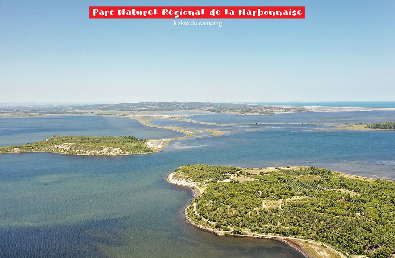 Parque Natural Regional de la Narbonnaise, un lugar para visitar cerca del camping.
