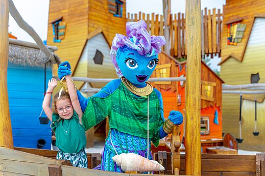 Animación infantil en el camping VAGUES OCEANES Bois Joly en Saint-Jean-de-Monts (85).