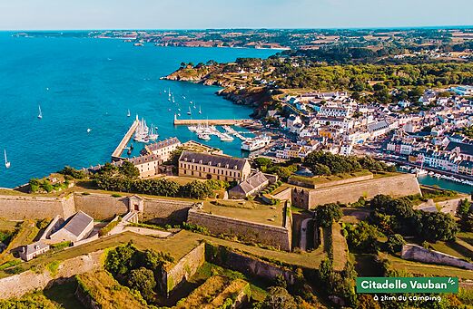 Ciudadela Vauban, puerto y ciudad de Le Palais, Belle-�le-en-Mer.