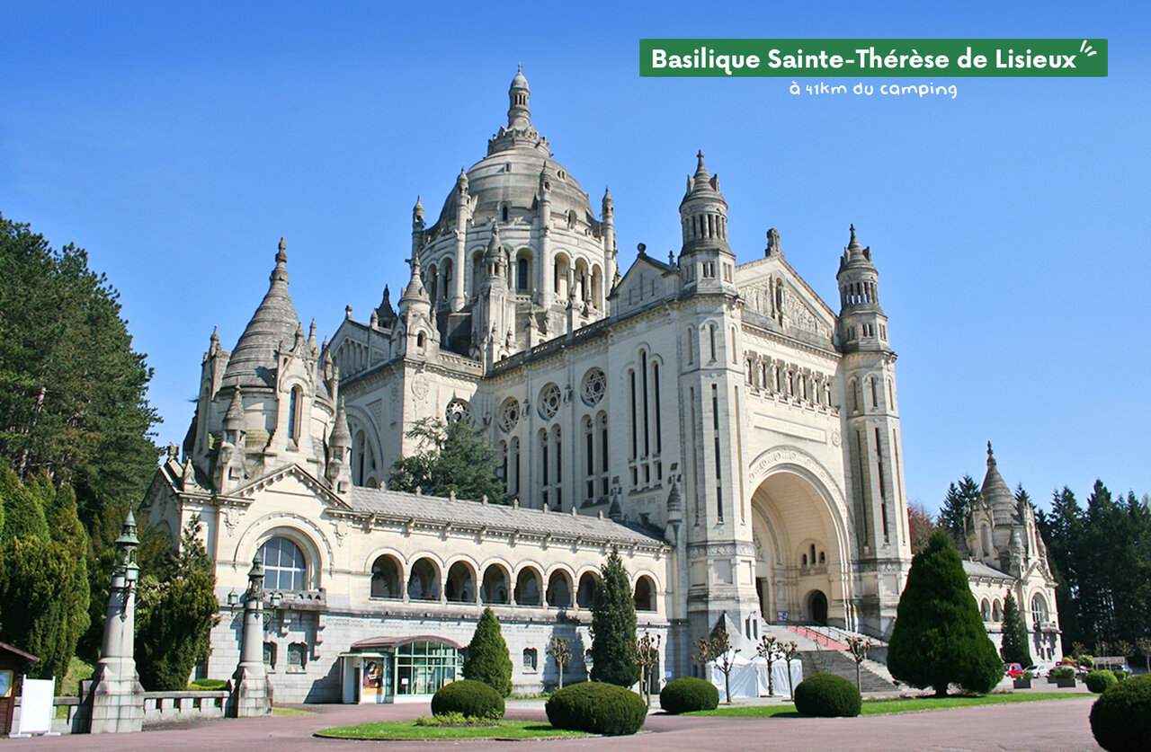 Bas�lica Santa Teresa de Lisieux, monumento religioso para visitar en Normand�a.