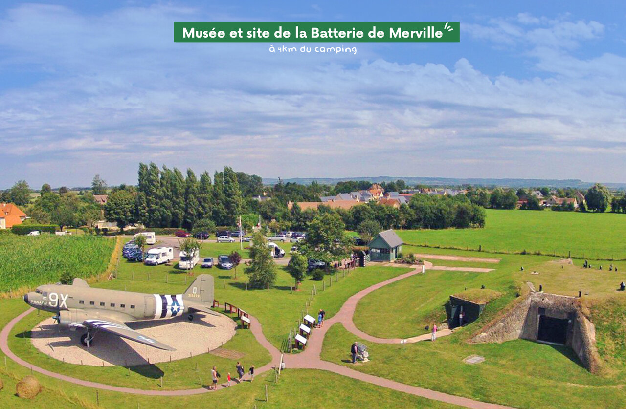 Museo y sitio de la Bater�a de Merville, lugar hist�rico del Desembarco en Normand�a.