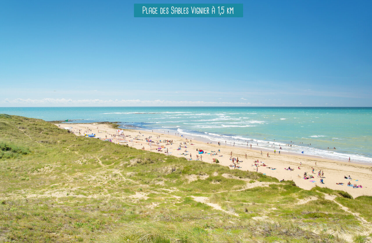 Playa de Sables Vignier, arena fina y mar turquesa, Isla de Ol�ron.